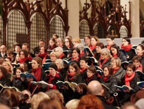 Kammerchor singt in der Kirche